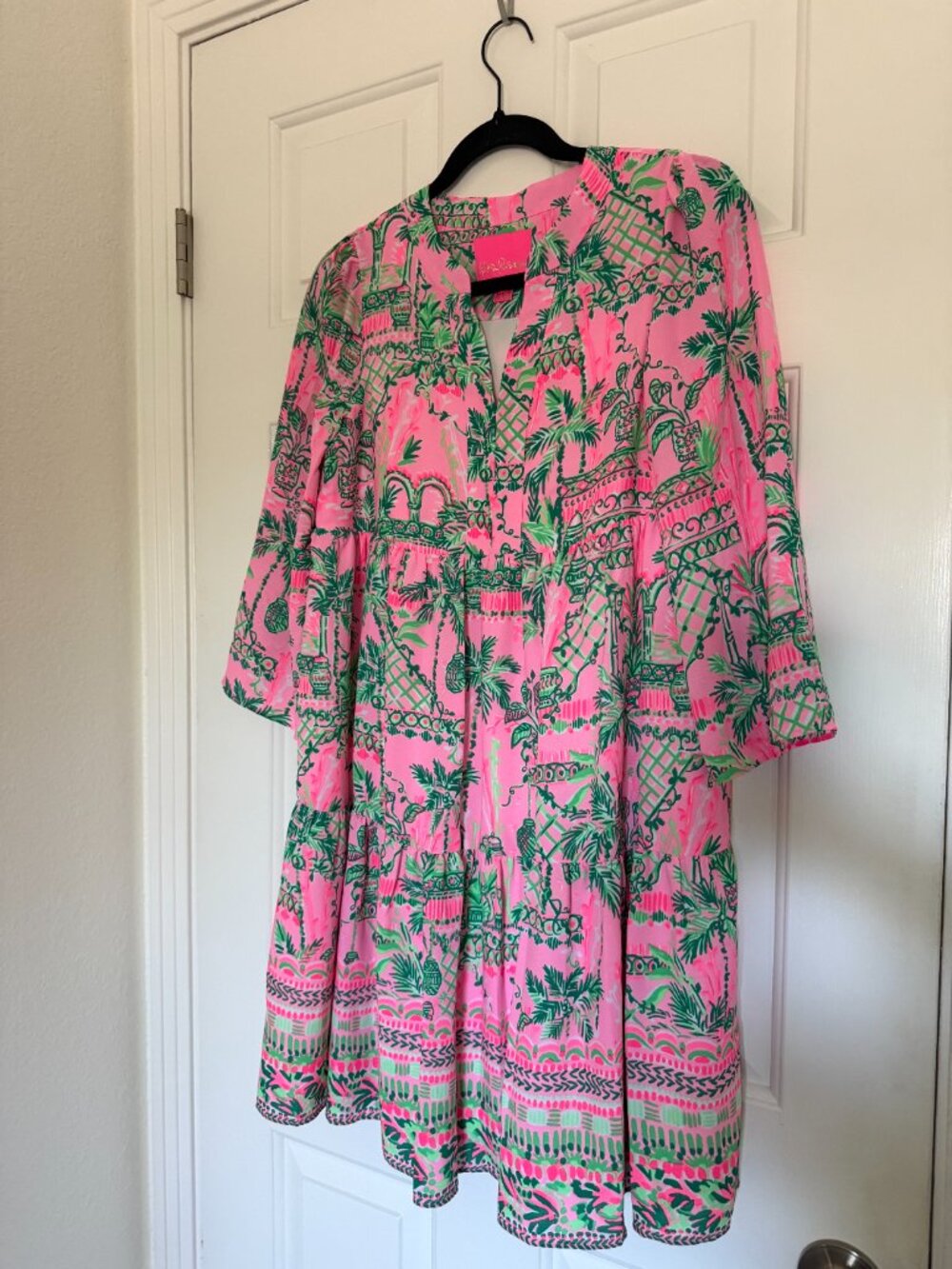 Lilly Pulitzer Tropical Tiered Dress - Picture 8 of 9